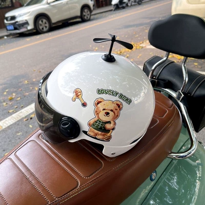Motosiklet kaskı (dəbilqə), Motorcycle Sun Protection Half Helmet