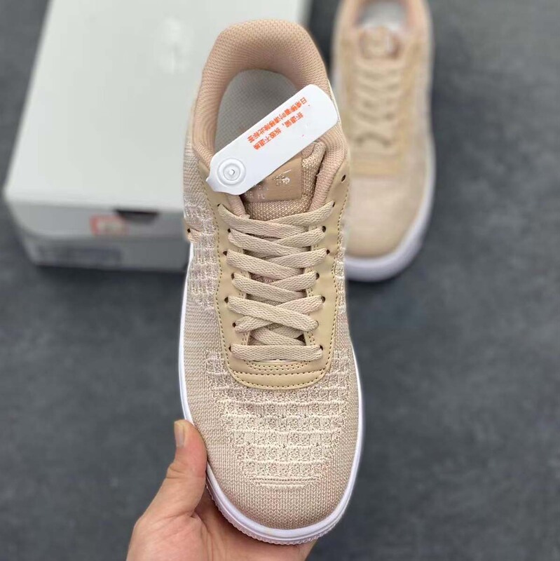 Pure Original Af1 Sneakers Flyknit2.0 Flyknit Men's Casual Shoes Breathable Thick-Soled Couple Air Force Sneakers Putian Shoes