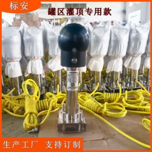 Explosion-Proof Sound and Light Alarm Release Column for Tank Area Roof Clamp Pipe Human Body Static Discharge Device with Sound and Light Voice Alarm