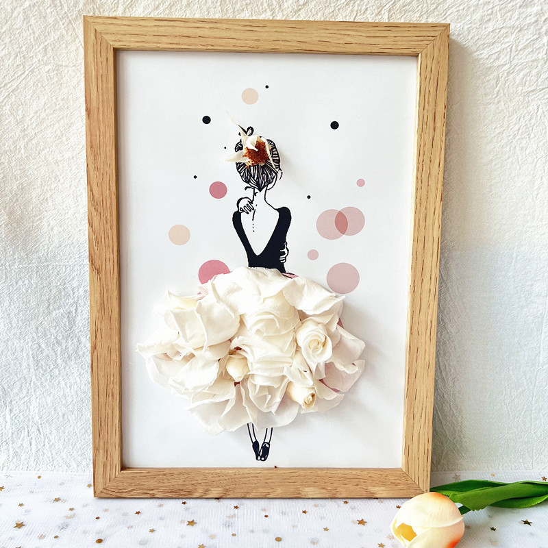 White Rose Ballet Girl
