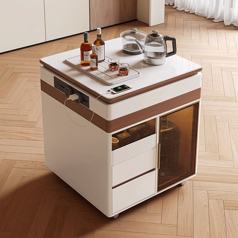 Mesa de isla de estilo antiguo, barra de agua de restaurante moderna separada, mesa de isla de roca independiente móvil, mesa de escritorio invertida, hogar