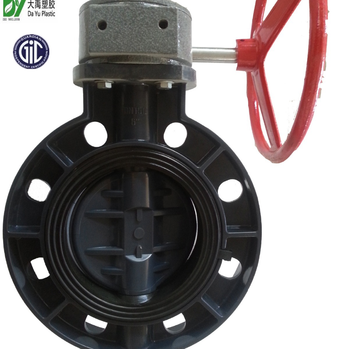 供应UPVC涡轮阀门 （灰色）D371X-10S D371X-6S  给水