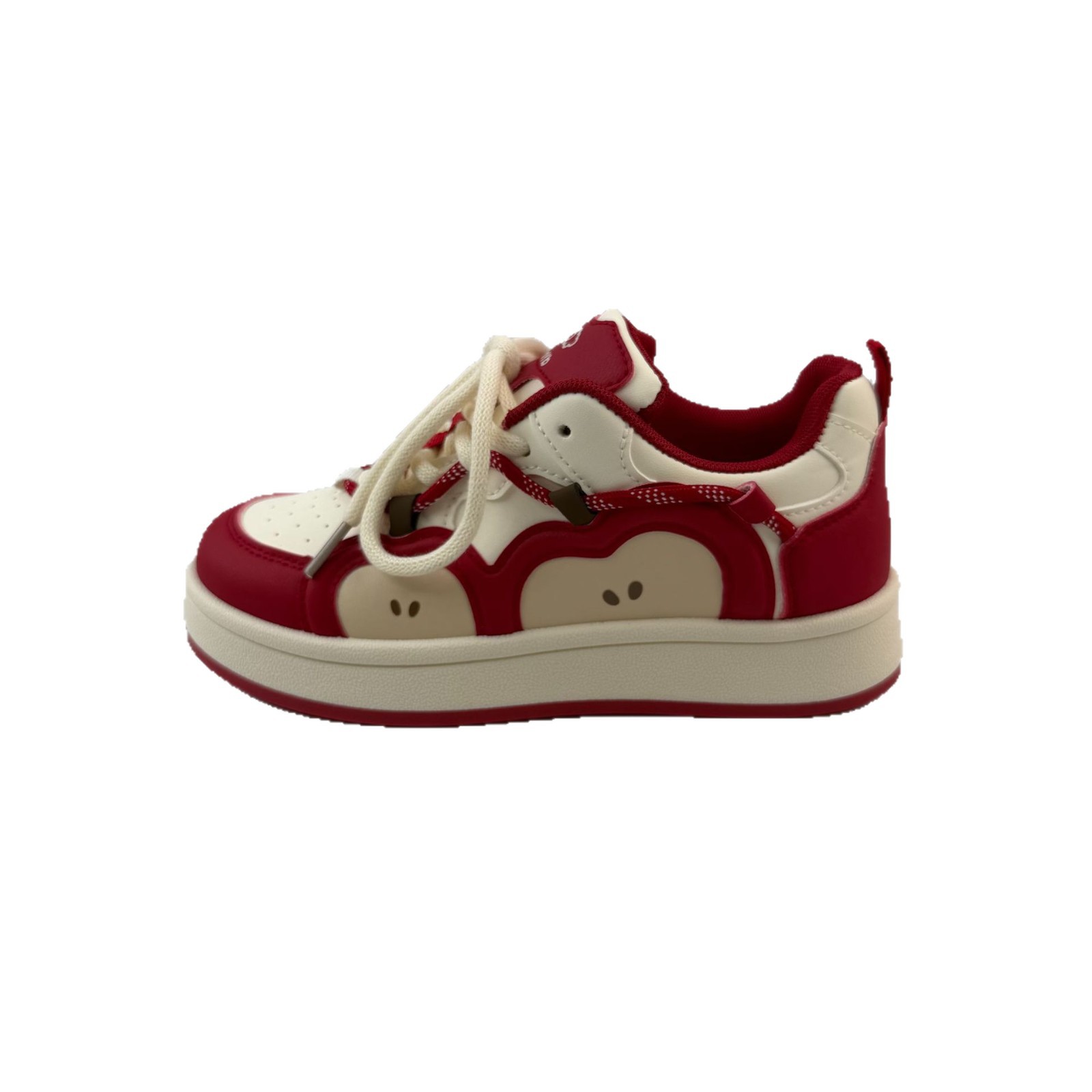 Yuanbo Nichong retro puerto zapatos de skate para mujeres 2025 otoño nuevo estilo universal zapatos chique estudiantes zapatos de mujer de suela gruesa
