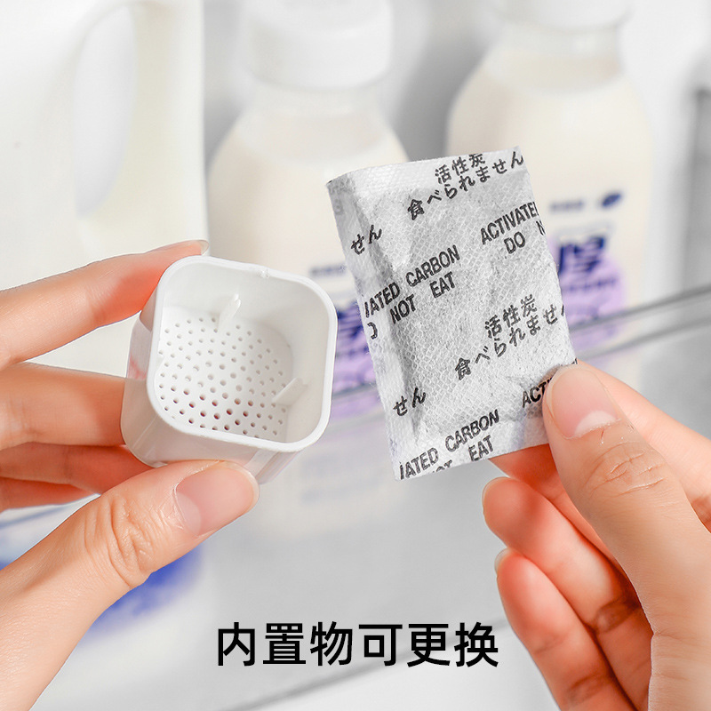 日本製 冷蔵庫用活性炭消臭剤 粘着式 キャビネット/ワードローブ用 吸着消臭剤 現品 即納 輸入品|undefined
