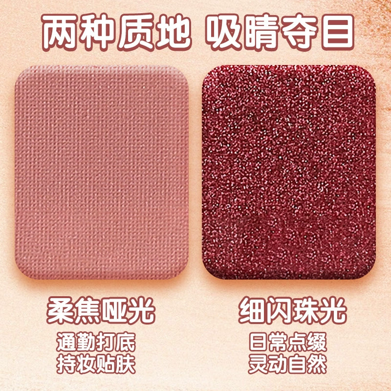Палетка теней для век Lameila Lameila Twelve Color Pearlescent Matte Earth Color Eyeshadow Palette 5265