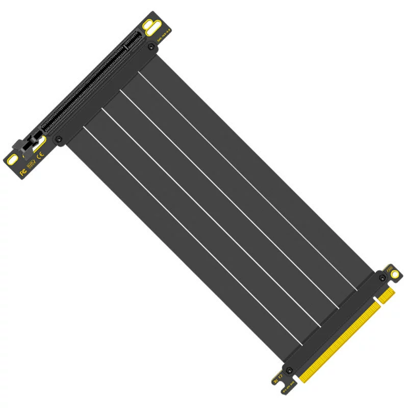 [PCI-E 3.0 4.0 16x видеокарта удлинитель 90 градусов переходник для быстрой передачи, стабильный]