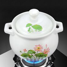 砂锅炖锅耐高温瓦罐汤煲陶瓷小号沙锅煲汤锅家用明火燃气汤锅大号