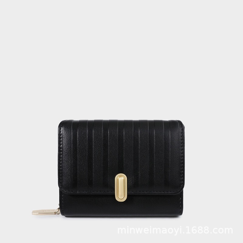 Lini'An Women's High-End Cross-Border Wallet Wholesale Short Style Embossed New Zipper Women's Coin Purse Wallet Lini'An Women's High-End Cross-Border Wallet Wholesale Short Style Embossed New Zipper Women's Coin Purse Wallet