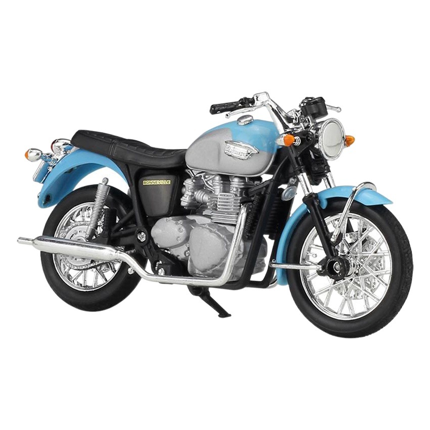 Willy welly1: 18 triunfo 2002 Bonneville simulación aleación modelo de motocicleta