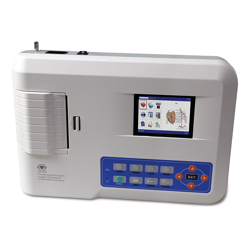 Electrocardiograma veterinario transfronterizo Kangtai Electrocardiograma para mascotas Electrocardiograma para animales Electrocardiograma para animales