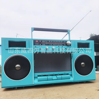 创意收音机定制生产厂家 景区活动引流多功能售卖车 热美式咖啡车