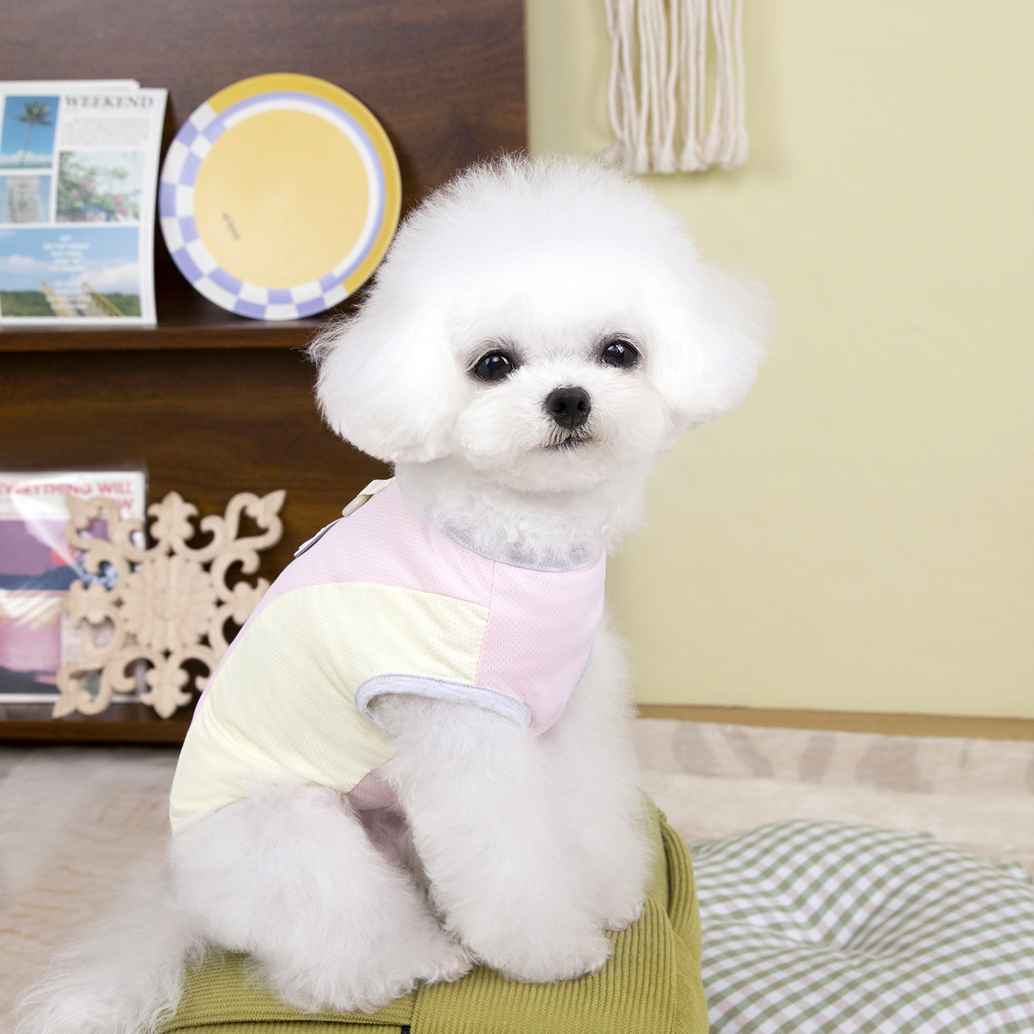 Ice Silk Vest For Dogs Thin Summer Pet Clothing Suitable For Leashes Bichon Frises Small Dogs Teddy Dogs_voghion.com