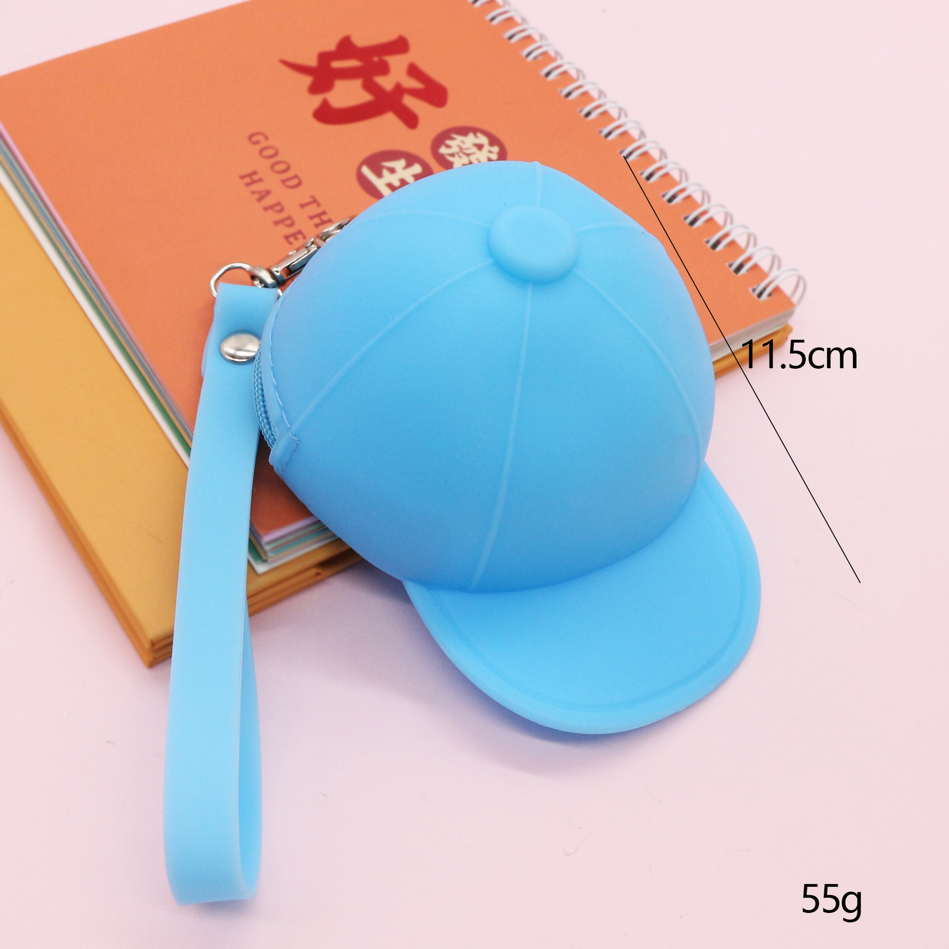 Sombrero Azul y billetera cero