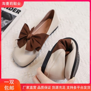 Genuine Leather Loafers for Women 2025 Autumn Grandma Style Summer Flat Shoes Mary Jane Slip-On Shoes Maternity Small Leather Shoes