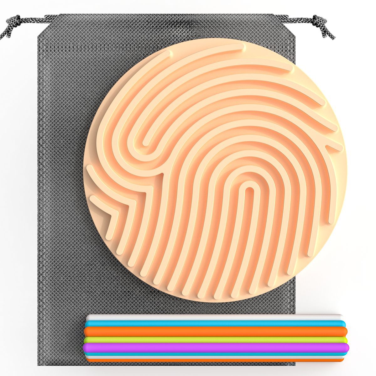 Nuevo juguete educativo de tablero de actividades sensoriales Tablero de actividades sensoriales juguete de descompresión de silicona