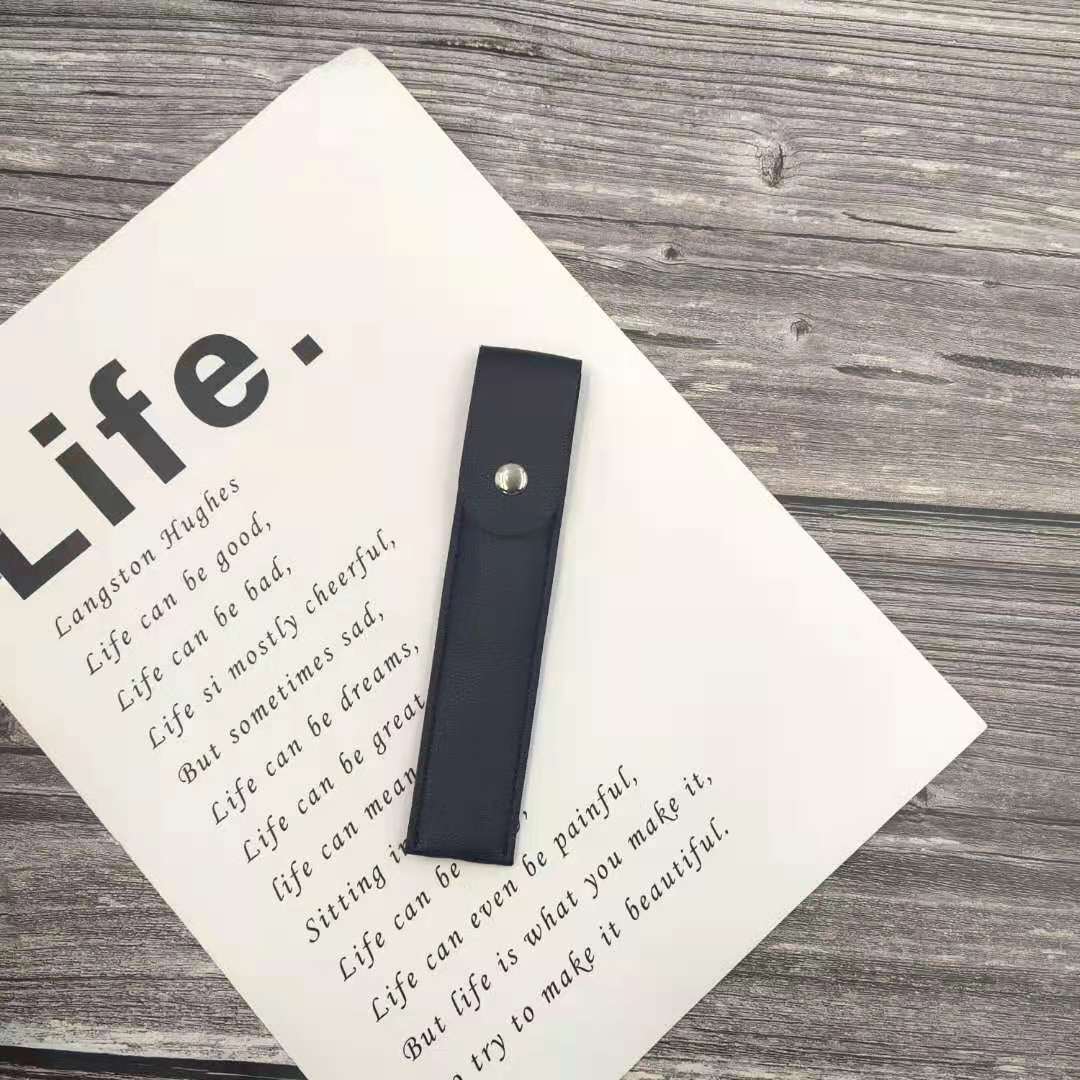 Eyelash Tweezer Leather Case Grafting Eyelash Tweezers Storage Bag Implantation Tool Box Eyelash Curler Leather Case