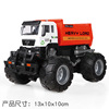 Metal inertia off-road transformer, car model for boys, suitable for import, new collection, fire truck