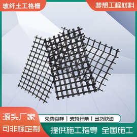双向玻纤格栅 玻璃纤维土工格栅厂家 沥青路面旧路白改黑加筋格栅