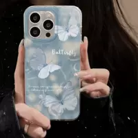 Синий совместимый чехол для iPhone 16, чехол для телефона, 16 Pro Max/13