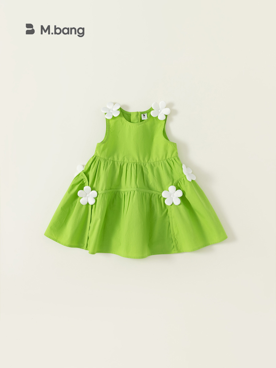 Children's cute small princess costume sleevless