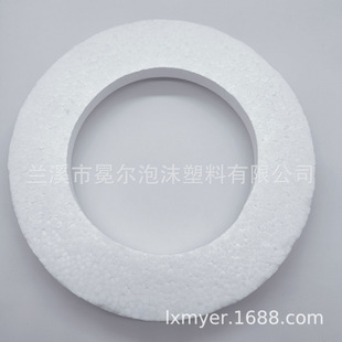 Styrofoam 30cm Foam Half Circle Half Ring Garland Creative Art Tools Wedding Decoration Props