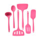 Daily Kitchen All-inclusive Silicone Kitchen Tools 6-piece Set High Temperature Resistant Cooking Shovel Transfer Shovel Kitchen Large Soup Spoon