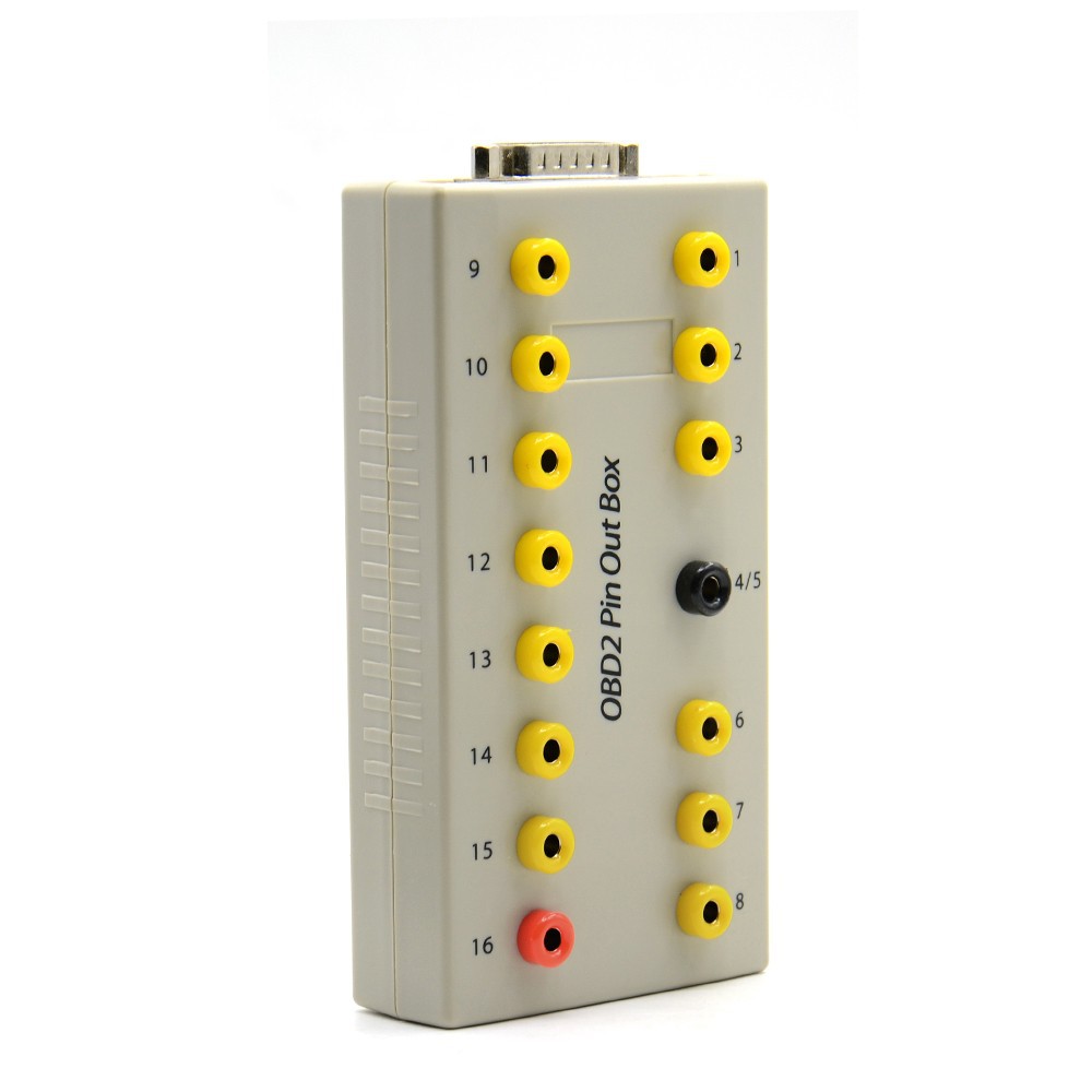 跨境OBD2 pinout box /pin out box OBD 16pin interface 诊断仪