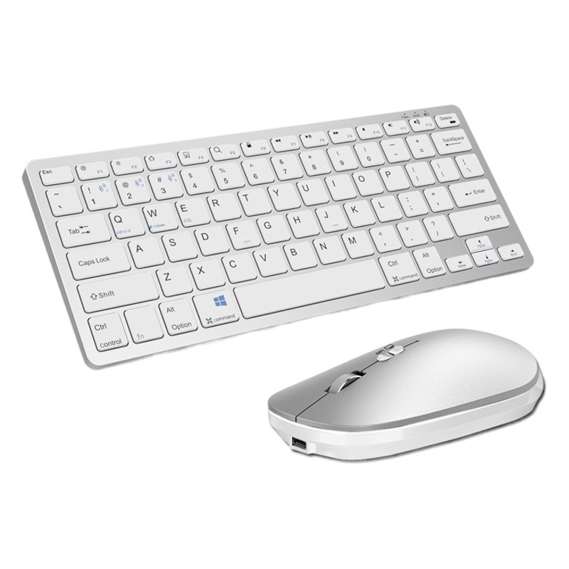 78 clave Typec interfaz Bluetooth teclado inalámbrico ratón traje 2,4G de carga Mute Oficina Teclado Inalámbrico