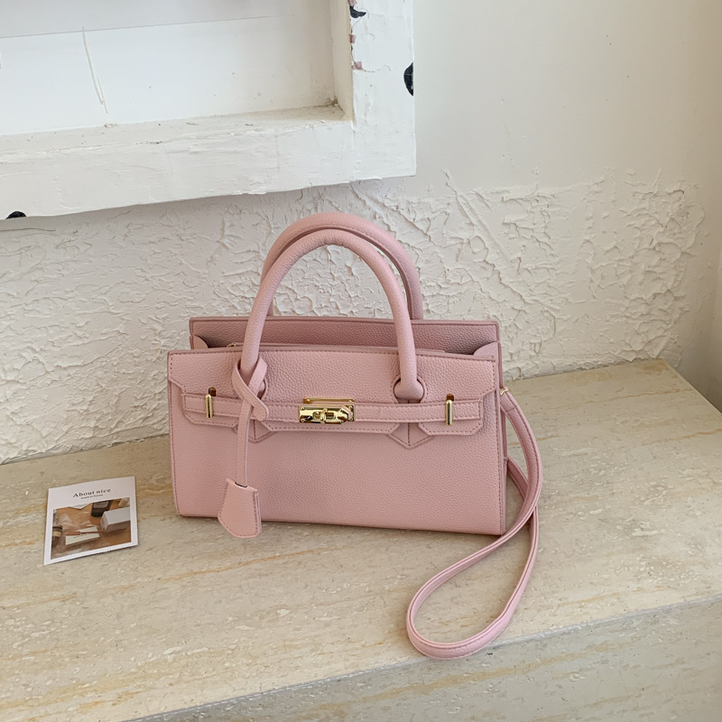 Lichi transfronterizo bolso de mano Kylie personalidad europea y americana moda diaria mochila de viaje exquisita bolsa universal image 12