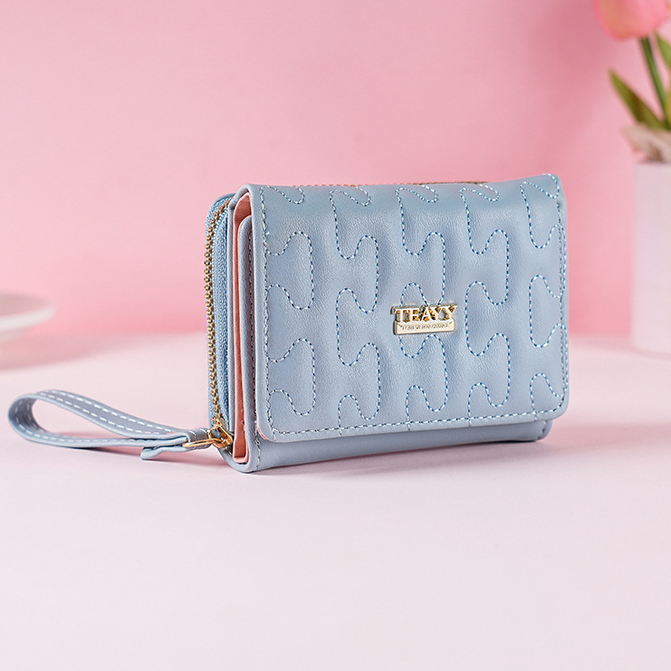 Bag Spring Women's All-match Wallet Short Multi-card Women's Coin Purse Fashion Zipper Card Bag Women's Wallet