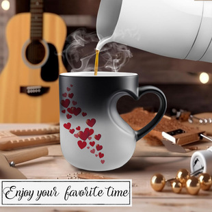 �羳Heart Shaped Magic Coffee׃ɫ��Б��R�˱�����ħ�����ȱ�