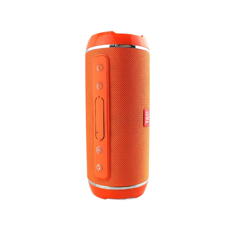TG116 nuevo teléfono celular impermeable al aire libre altavoz Bluetooth subwoofer montado en el coche tarjeta USB transmisión de voz cañón de acero