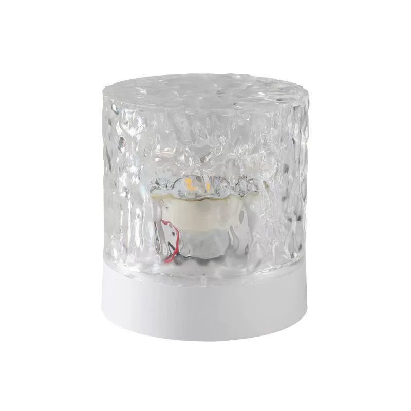 Douyin Xiaohongshu is the same USB cylindrical ripple dynamic rotation atmosphere light color shake control Bluetooth music light