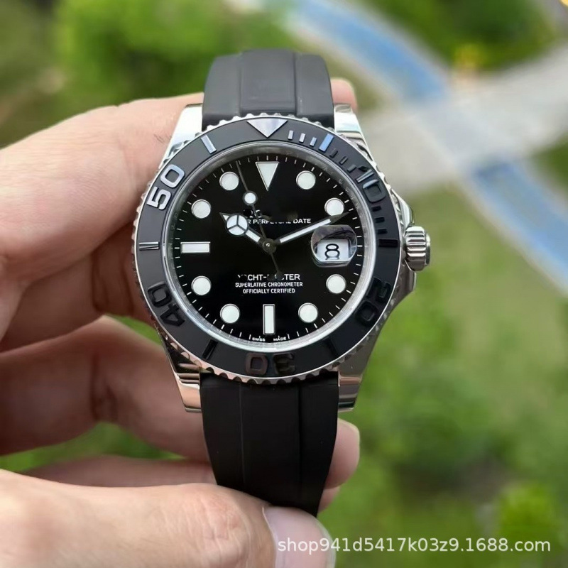 Cross-Border Popular Gray Yacht Fully Automatic Mechanical Men's Yacht Gtm Submariner Series Wholesale Watches Cross-Border Popular Gray Yacht Fully Automatic Mechanical Men's Yacht Gtm Submariner Series Wholesale Watches