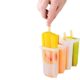4 Even Old Popsicle Mold with Cover Household Children's Cute Popsicle Ice Cream Mold DI Homemade Ice Cream Sorbet Mold