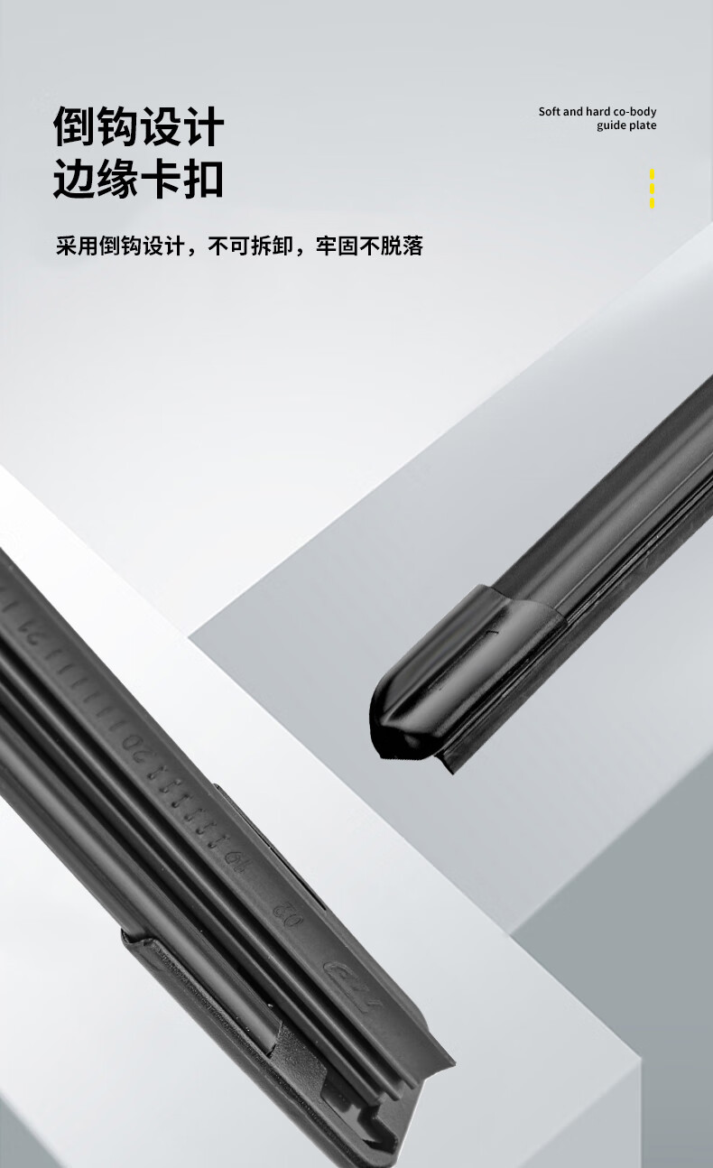 Honda Vezel Wiper Blades Are Compatible with Boneless Wipers for Models 16/17/18/19/20, Suitable for Vezel Front and Rear