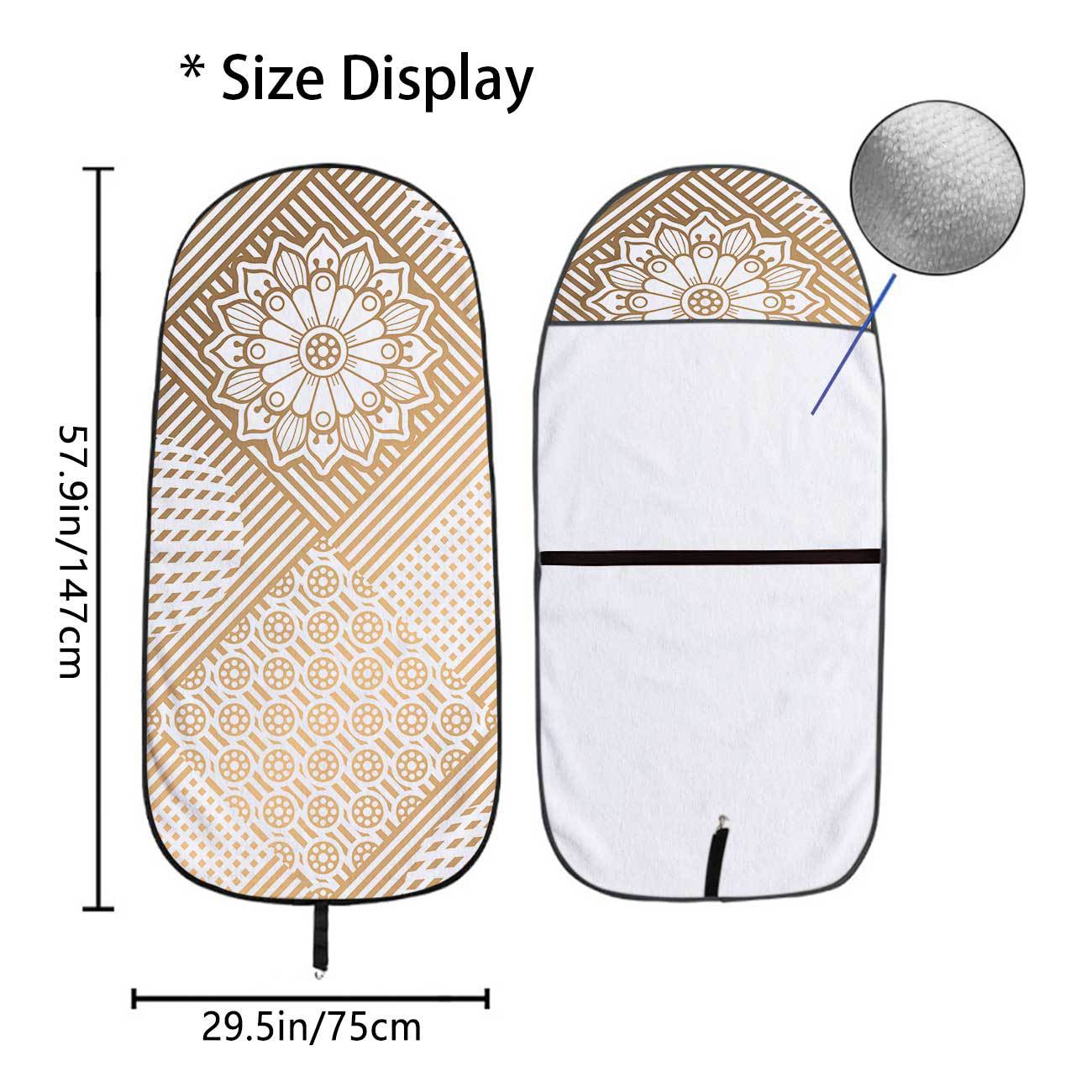 Car seat towel cover front seat protector suitable for gym and exercise, universal for all seasons, car use 76