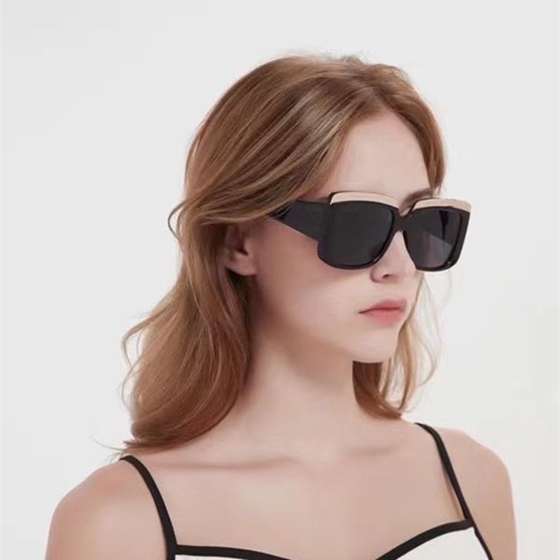 Box Sonnenbrille Für Damen Und Herren Mit Großem Rahmen_voghion.com