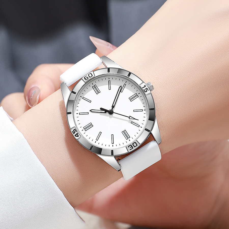 New Cross-Border Popular Watches Women's Watches Silicone Casual Fashion Business Watches Wholesale Quartz Watches Women's Watches