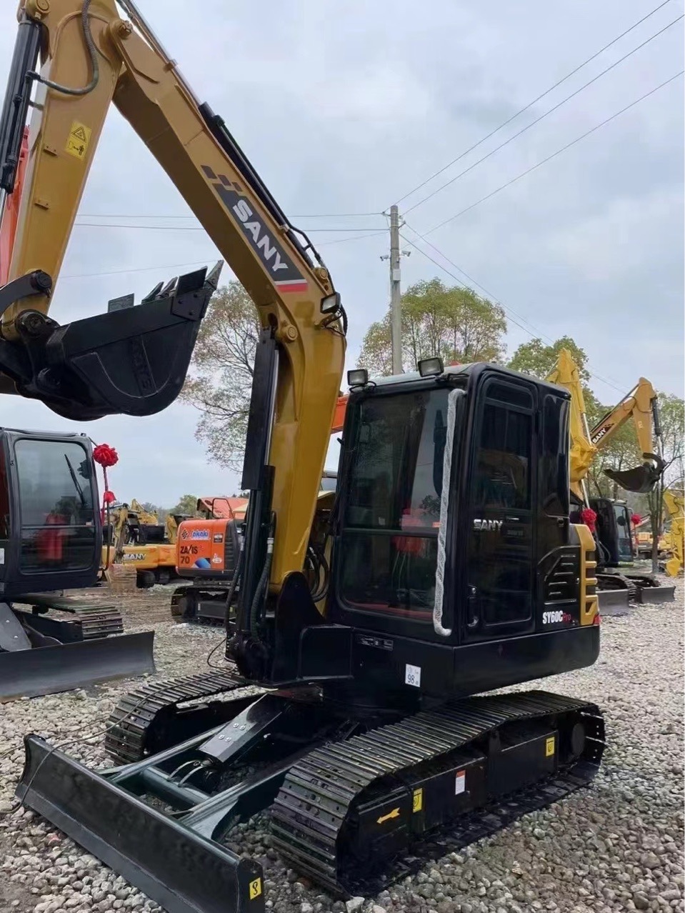 Sany vende excavadoras pequeñas y medianas nacionales y extranjeras 60 75 50 55 95 80