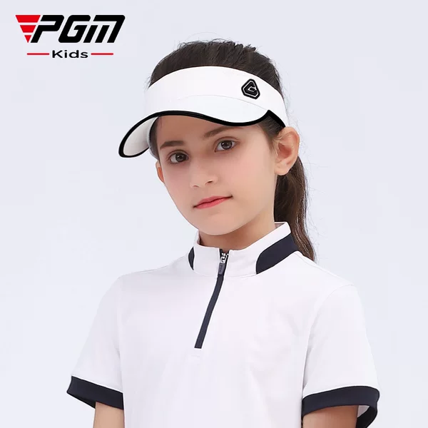 PGM golf children breathable ball cap boys and girls sunscreen sunshade cap adjustable headless cap factory direct supply