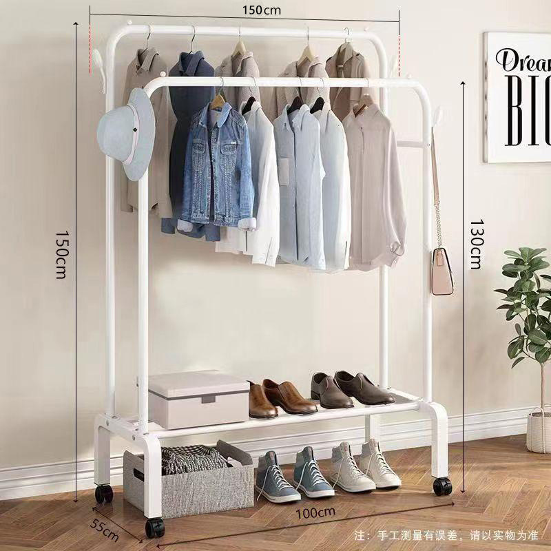 29 아치 브릿지 더블 폴 화이트 150+ 코트 후크+바퀴 직경 19