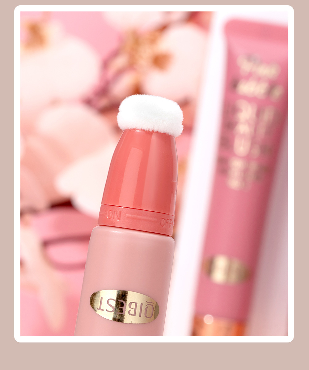 QiBest Hydrating Liquid Blush Multi-functional Makeup Pen, naturally long-lasting makeup, brightens matte and glossy face blush liquid undefined