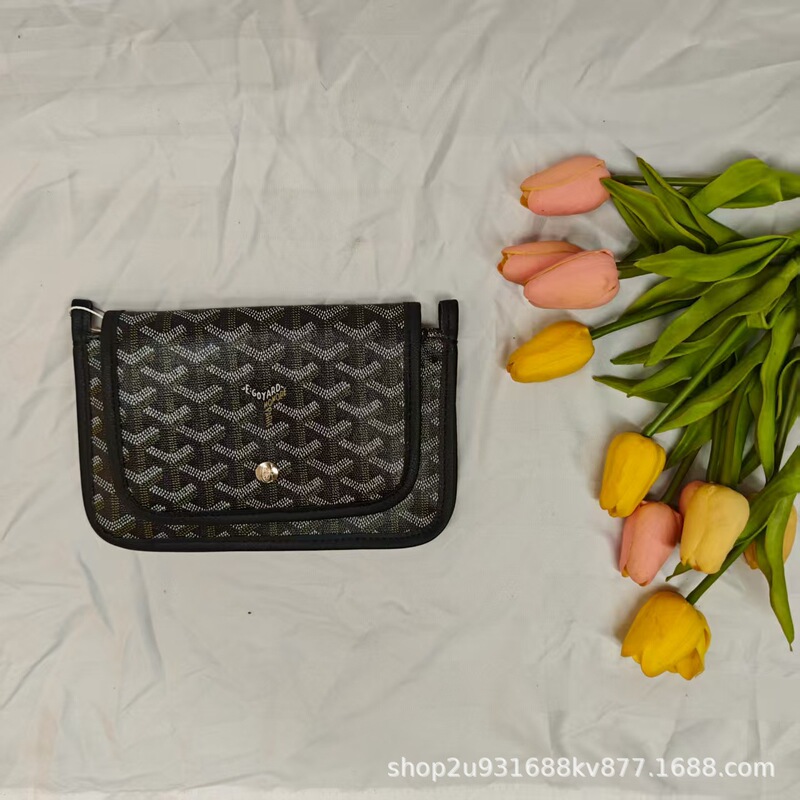 新品Goyard/戈雅信封包Plumet老花Y字满印woc邮差包单肩斜挎女包|undefined