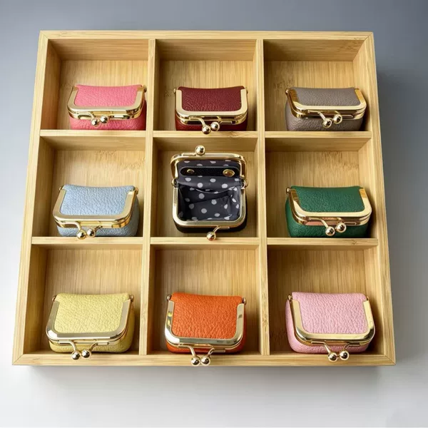 New Mini Necklace Jewelry Box for Women, Earrings, Gold Rings, Gold Jewelry Storage Bag, Earphones, Coin Purse