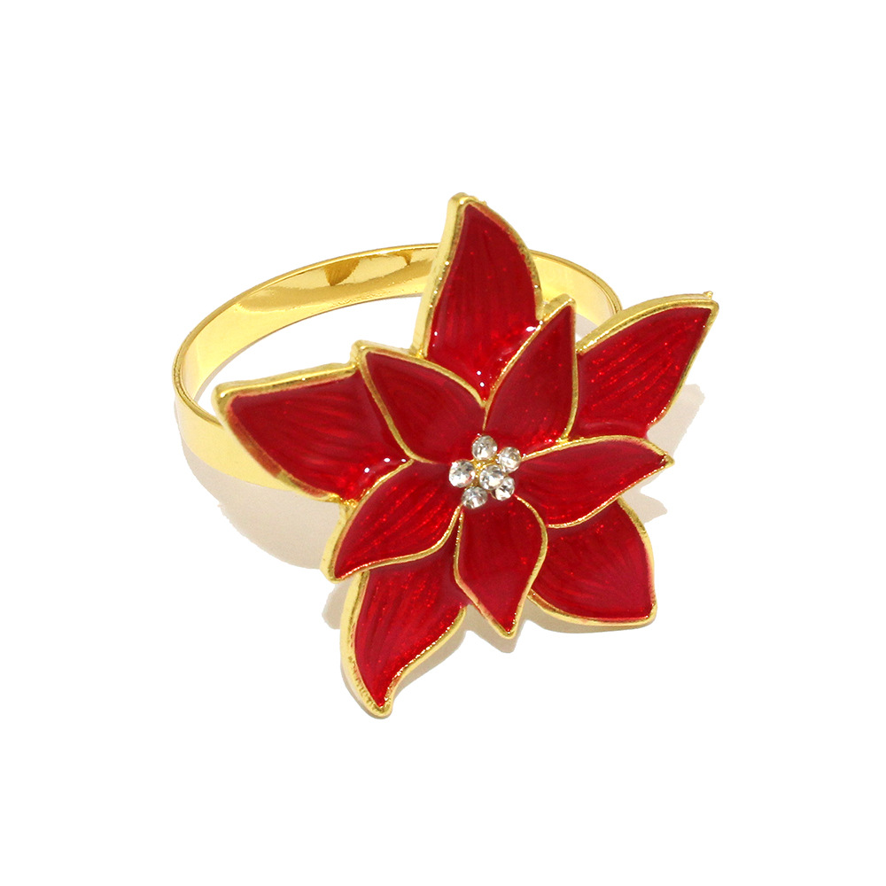 크리스마스 붉은 꽃 + 금