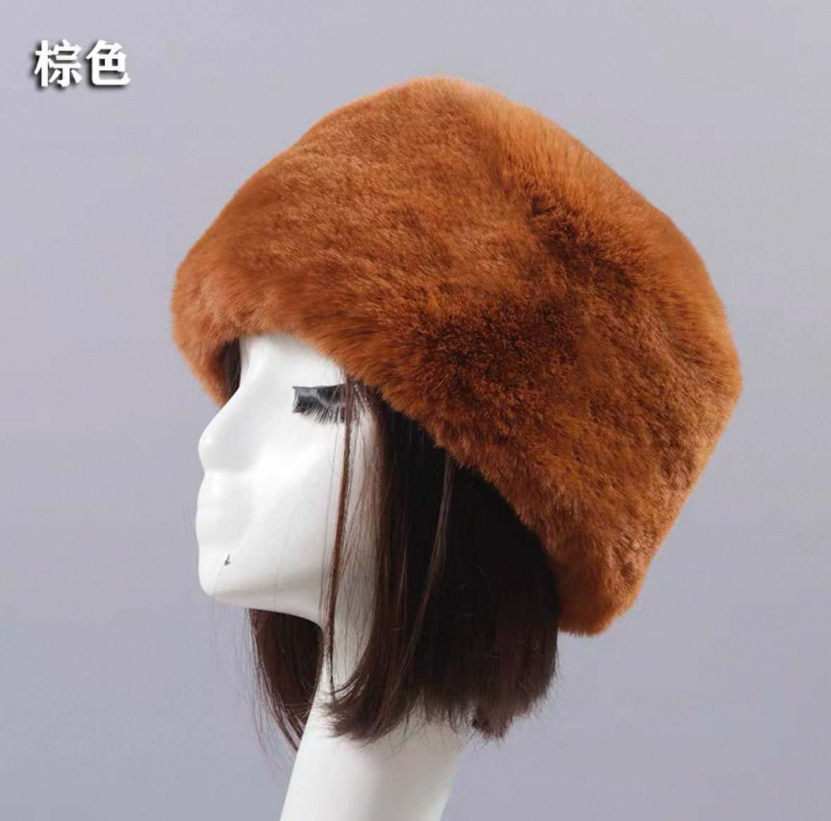 Sombrero de peluche de otoño e invierno para mujer, cálido y sombrero de madre, coreano, casual, salvaje, suave, niña, cálido, sombrero de otoño e invierno para mujer