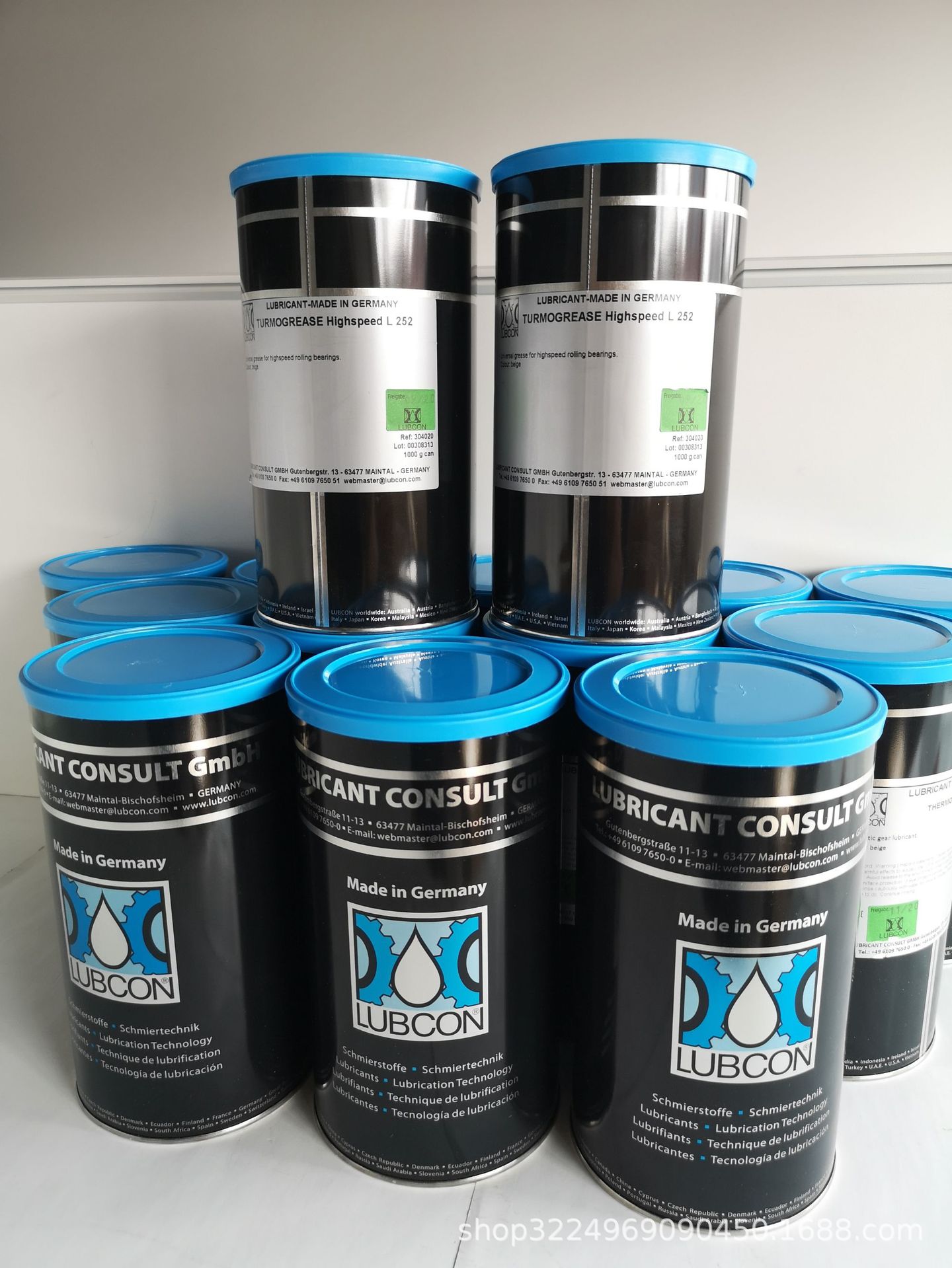 德国劳博抗润滑油脂LUBCON TURMOSYNTHOIL HTC 320代理直发