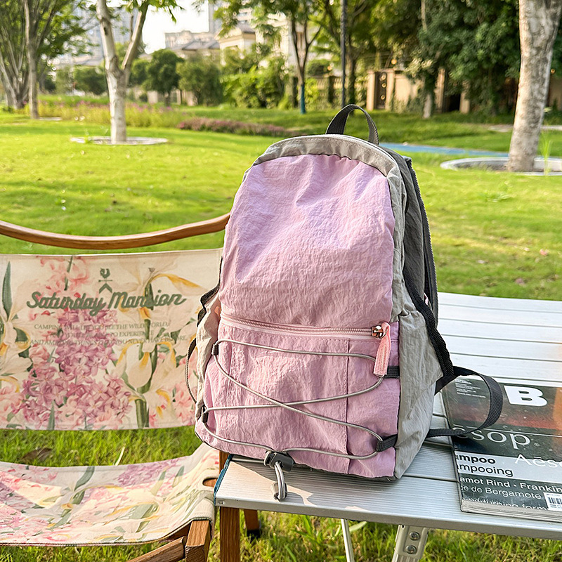 Pink nude bag