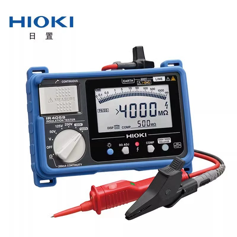 HIOKI день IR4059 Изоляционный тестер сопротивления цифровой мегерометр новая энергия тест на обслуживание автомобиля